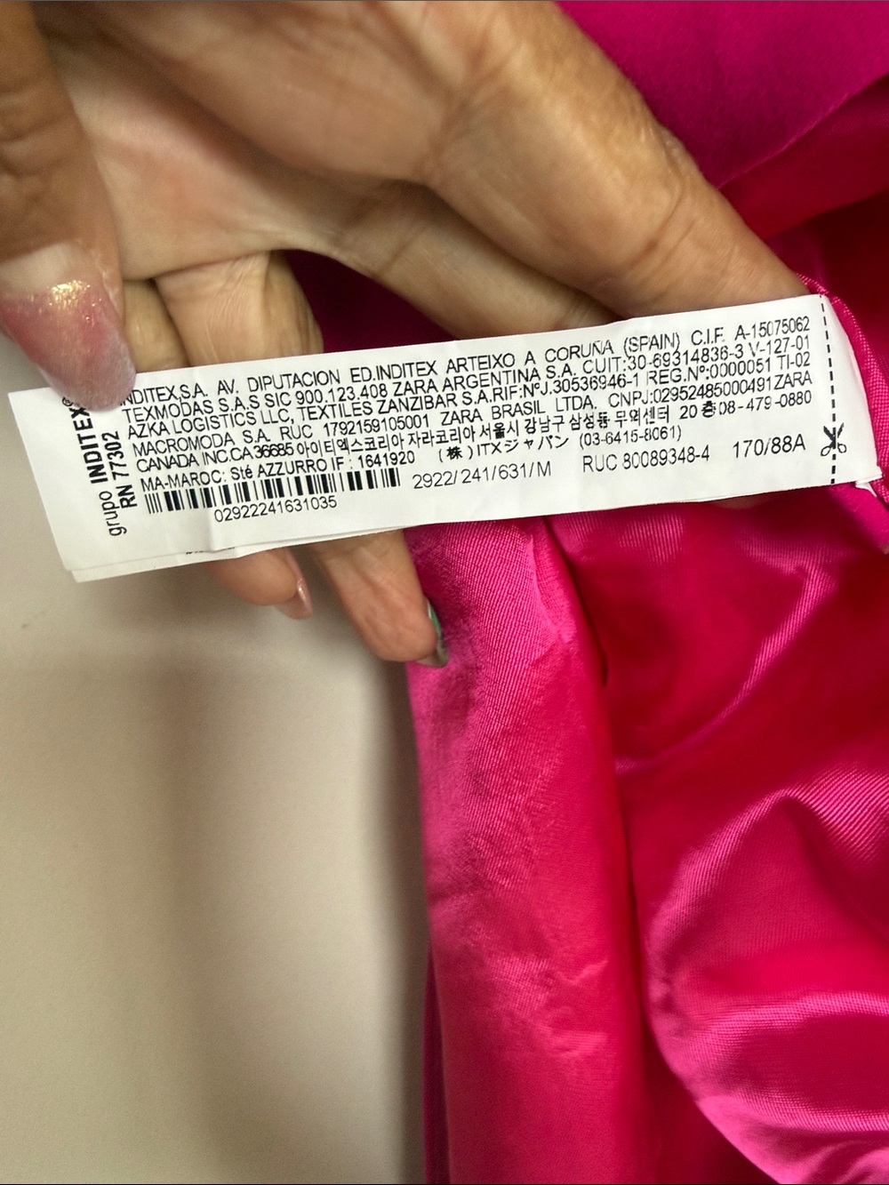 Zara Hot Pink Single-Button Blazer - Picture 8 of 11